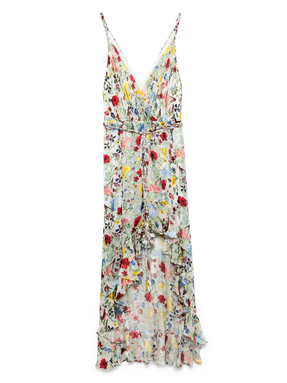 CC503B30519F178 타라 프린트 롱 드레스